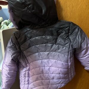 18month pacific trail toddler jacket it is black and purple